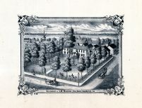 J.N. Huston Residence, Fayette County 1875